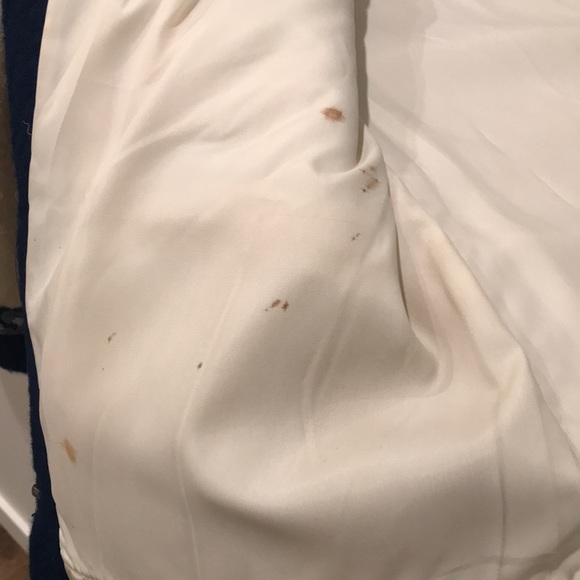 Vintage Scandinavian Wool Jacket A.S. Evebofoss Womens Size M/L Ivory Blue - Picture 11 of 13